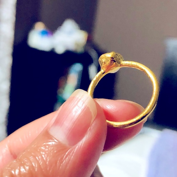 New raw emerald ring - Picture 6 of 6